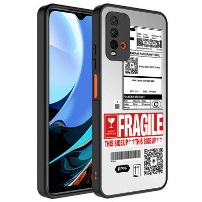 Xiaomi Redmi 9T Case Mirror Patterned Camera Protected Glossy Zore Mirror Cover Fragile