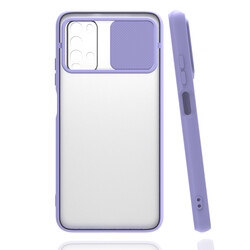 Xiaomi Redmi 9T Case Zore Lensi Cover Lila