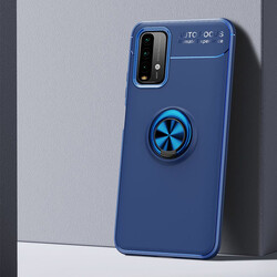 Xiaomi Redmi 9T Case Zore Ravel Silicon Cover Blue
