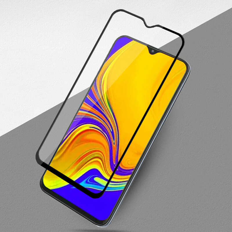 Xiaomi Redmi 9T Zore Kenarları Kırılmaya Dayanıklı Cam Ekran Koruyucu - 4