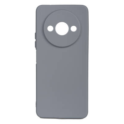 Xiaomi Redmi A3 4G 2024 Case Zore Biye Silicone Grey