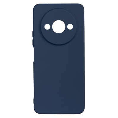 Xiaomi Redmi A3 4G 2024 Case Zore Biye Silicone Navy blue