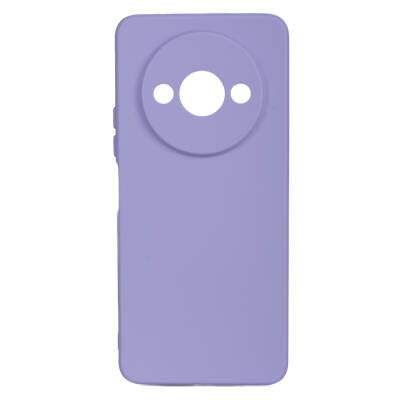 Xiaomi Redmi A3 4G 2024 Case Zore Biye Silicone Lila