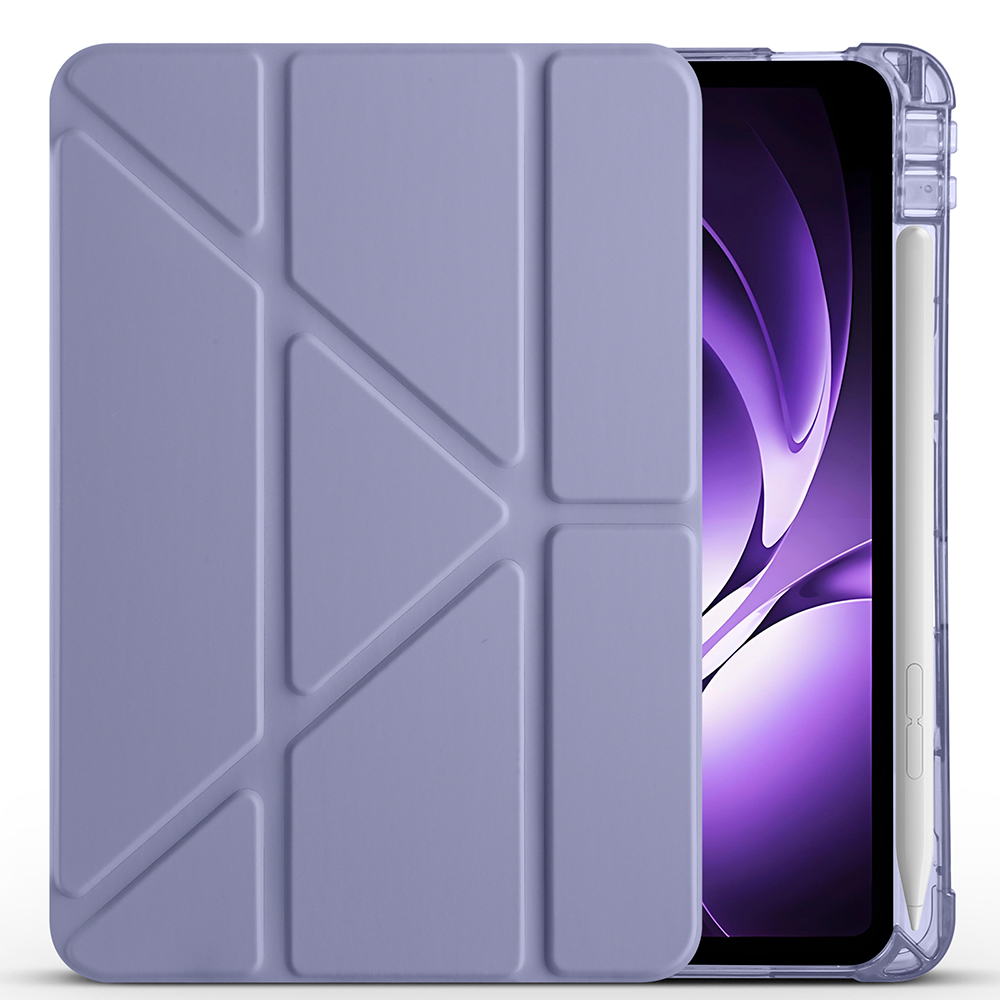 Xiaomi Redmi K Pad Case Zore Tri Folding Stand Case with Pen Compartment - 13