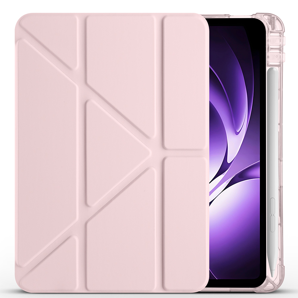 Xiaomi Redmi K Pad Kılıf Zore Tri Folding Kalem Bölmeli Standlı Kılıf - 10