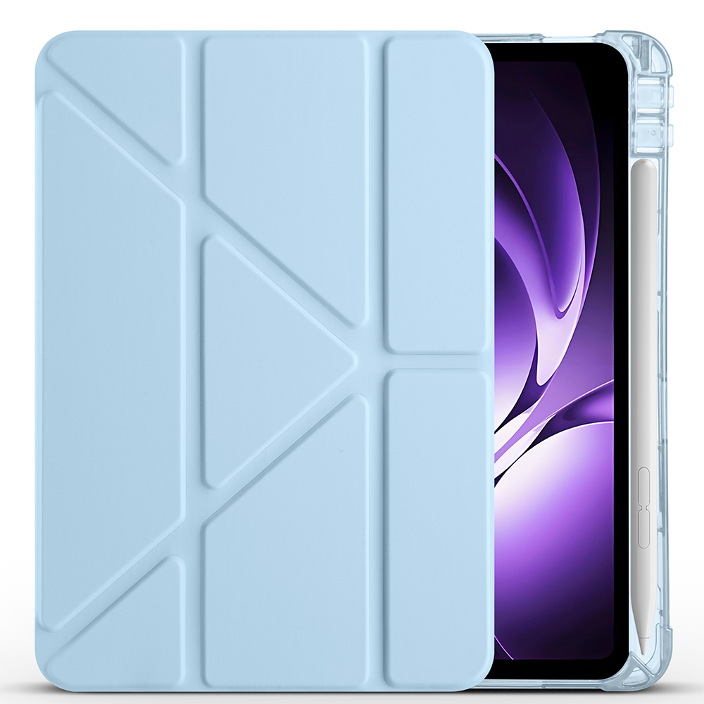 Xiaomi Redmi K Pad Kılıf Zore Tri Folding Kalem Bölmeli Standlı Kılıf - 14