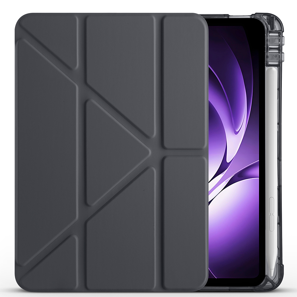 Xiaomi Redmi K Pad Kılıf Zore Tri Folding Kalem Bölmeli Standlı Kılıf - 15