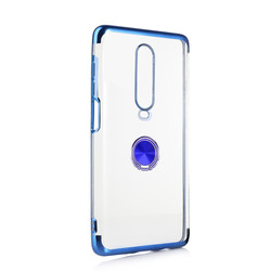 Xiaomi Redmi K30 Case Zore Gess Silicon Blue