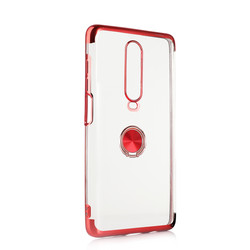 Xiaomi Redmi K30 Kılıf Zore Gess Silikon Kırmızı