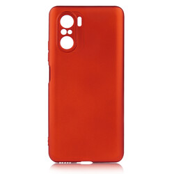 Xiaomi Redmi K40 Case Zore Premier Silicon Cover Red