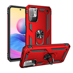 Xiaomi Redmi Note 10 5G Case Zore Vega Cover Red