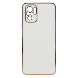 Xiaomi Redmi Note 10 Case Zore Bark Cover White