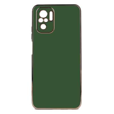 Xiaomi Redmi Note 10 Case Zore Bark Cover Dark Green
