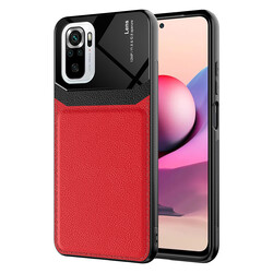 Xiaomi Redmi Note 10 Case ​Zore Emiks Cover Red
