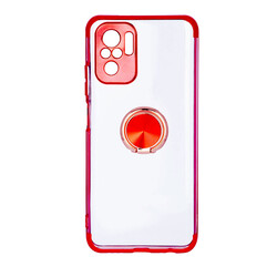 Xiaomi Redmi Note 10 Case Zore Gess Silicon Red