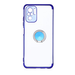 Xiaomi Redmi Note 10 Case Zore Gess Silicon Blue