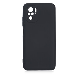 Xiaomi Redmi Note 10 Case Zore Mara Lansman Cover Black