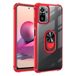 Xiaomi Redmi Note 10 Case Zore Mola Cover Red