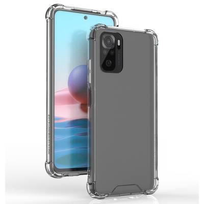 Xiaomi Redmi Note 10 Case Zore Nitro Anti Shock Silicone Colorless