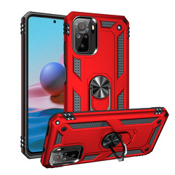 Xiaomi Redmi Note 10 Case Zore Vega Cover Red