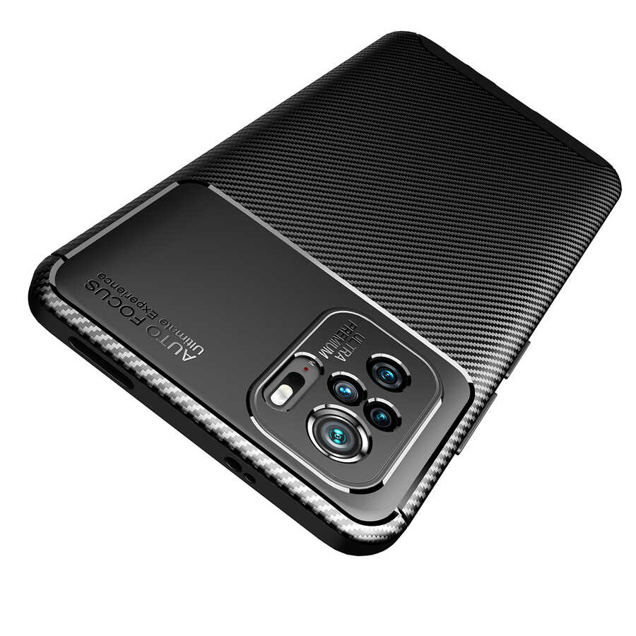 Xiaomi Redmi Note 10 Kılıf Zore Negro Silikon Kapak - 10