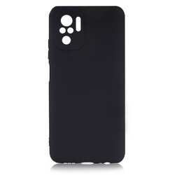 Xiaomi Redmi Note 10 Kılıf Zore Premier Silikon Kapak Siyah