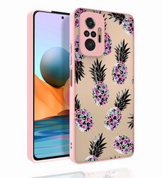 Xiaomi Redmi Note 10 Pro Case Patterned Camera Protection Glossy Zore Nora Cover NO1
