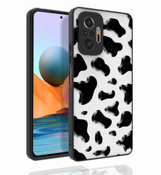 Xiaomi Redmi Note 10 Pro Case Patterned Camera Protection Glossy Zore Nora Cover NO2