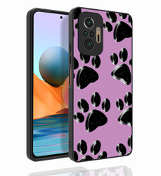 Xiaomi Redmi Note 10 Pro Case Patterned Camera Protection Glossy Zore Nora Cover NO3