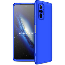 Xiaomi Redmi Note 10 Pro Case Zore Ays Cover Blue