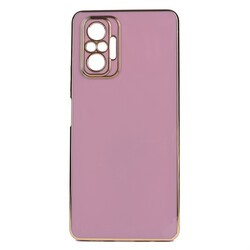 Xiaomi Redmi Note 10 Pro Case Zore Bark Cover Purple