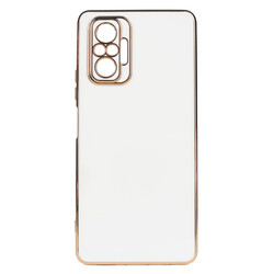 Xiaomi Redmi Note 10 Pro Case Zore Bark Cover White