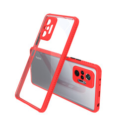 Xiaomi Redmi Note 10 Pro Case ​​Zore Kaff Cover Red