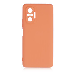 Xiaomi Redmi Note 10 Pro Case Zore Mara Lansman Cover Orange