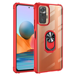 Xiaomi Redmi Note 10 Pro Case Zore Mola Cover Red