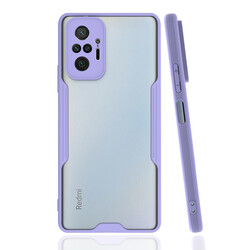 Xiaomi Redmi Note 10 Pro Case Zore Parfe Cover Purple
