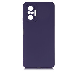 Xiaomi Redmi Note 10 Pro Case Zore Premier Silicon Cover Navy blue
