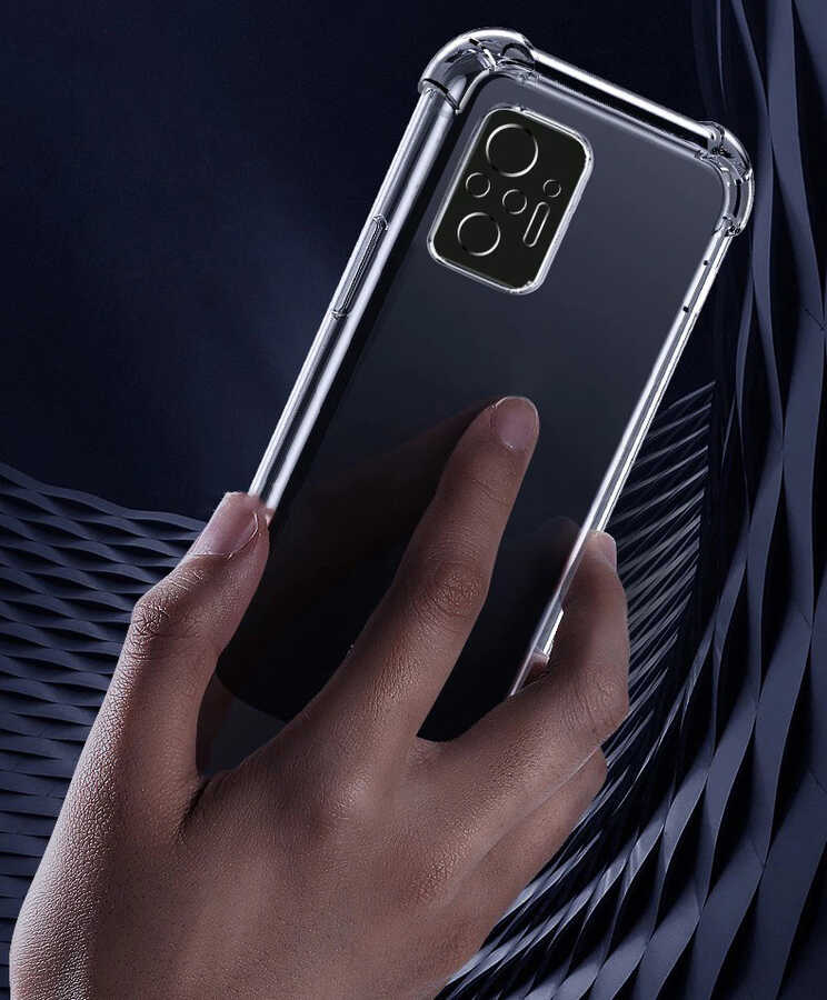 Xiaomi Redmi Note 10 Pro Kılıf Zore Kamera Korumalı Nitro Anti Shock Silikon - 2