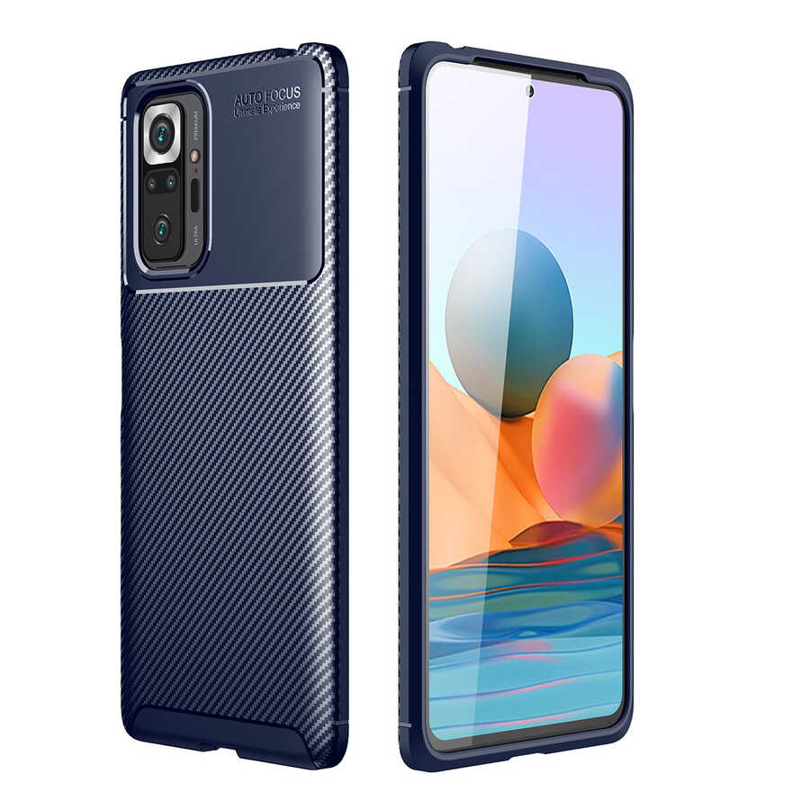 Xiaomi Redmi Note 10 Pro Kılıf Zore Negro Silikon Kapak - 12