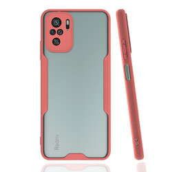 Xiaomi Redmi Note 10S Case Zore Parfe Cover Pink