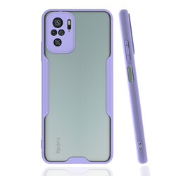Xiaomi Redmi Note 10S Case Zore Parfe Cover Purple