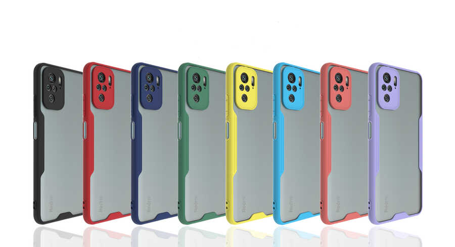 Xiaomi Redmi Note 10S Kılıf Zore Parfe Kapak - 9