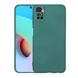 Xiaomi Redmi Note 11 Global Case Zore Mara Lansman Cover Dark Green