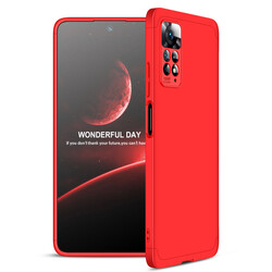Xiaomi Redmi Note 11 Pro 5G Case Zore Ays Cover Red