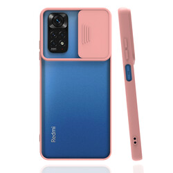 Xiaomi Redmi Note 11 Pro 5G Case Zore Lensi Cover Light Pink