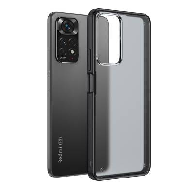 Xiaomi Redmi Note 11 Pro 5G Case Zore Volks Cover Black