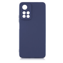 Xiaomi Redmi Note 11 Pro Plus 5G Case Zore Premier Silicon Cover Navy blue
