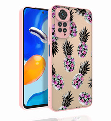 Xiaomi Redmi Note 11S Global Case Patterned Camera Protection Glossy Zore Nora Cover NO1