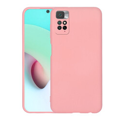 Xiaomi Redmi Note 11S Global Case Zore Mara Lansman Cover Light Pink