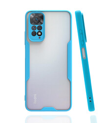 Xiaomi Redmi Note 11S Global Case Zore Parfe Cover Blue